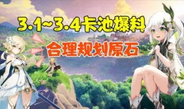 3.4卡池爆料最新原神,神秘新角色降临，探索未知冒险之旅